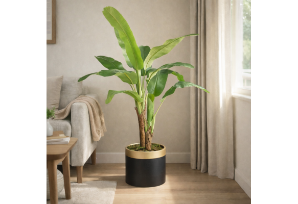 Yapay Muz Ağacı 2 Gövdeli 180 cm